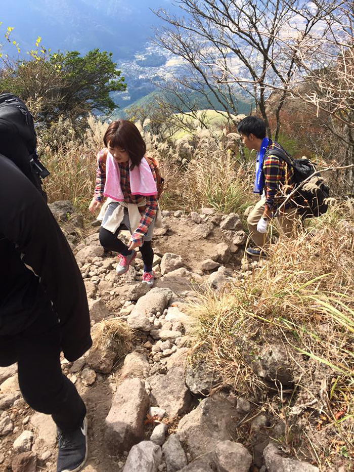 ロータリー・ローターアクト交流行事　由布岳交流登山