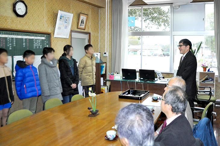 令和元年度第7回日出町小中学校善行表彰（日出RC）