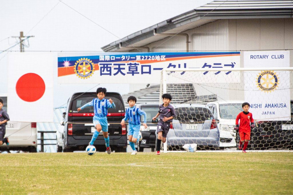 第36回　西天草ロータリークラブ少年サッカー大会を開催