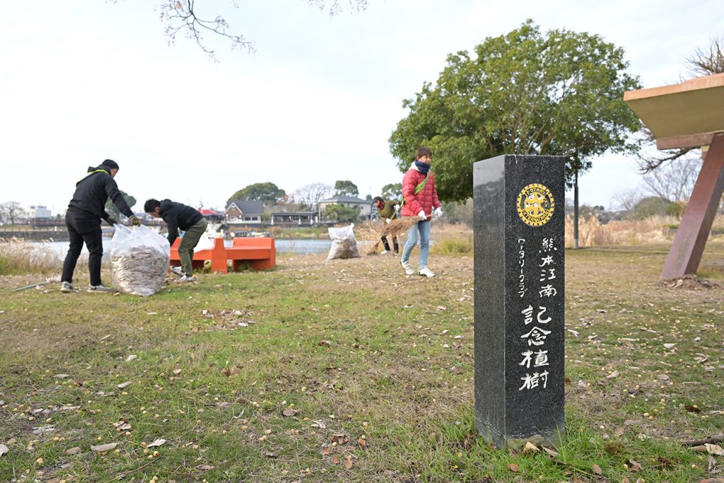 江津湖 江南の森 清掃（熊本江南）