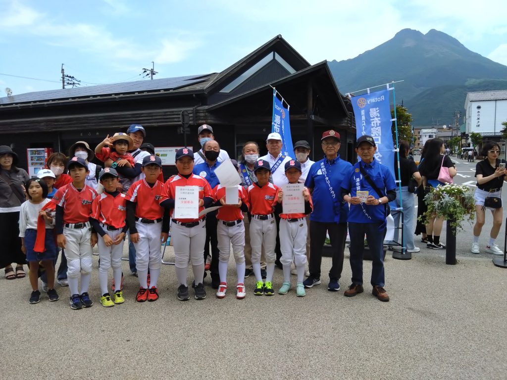 能登半島・台湾花蓮地震復興支援募金活動（湯布院RC）