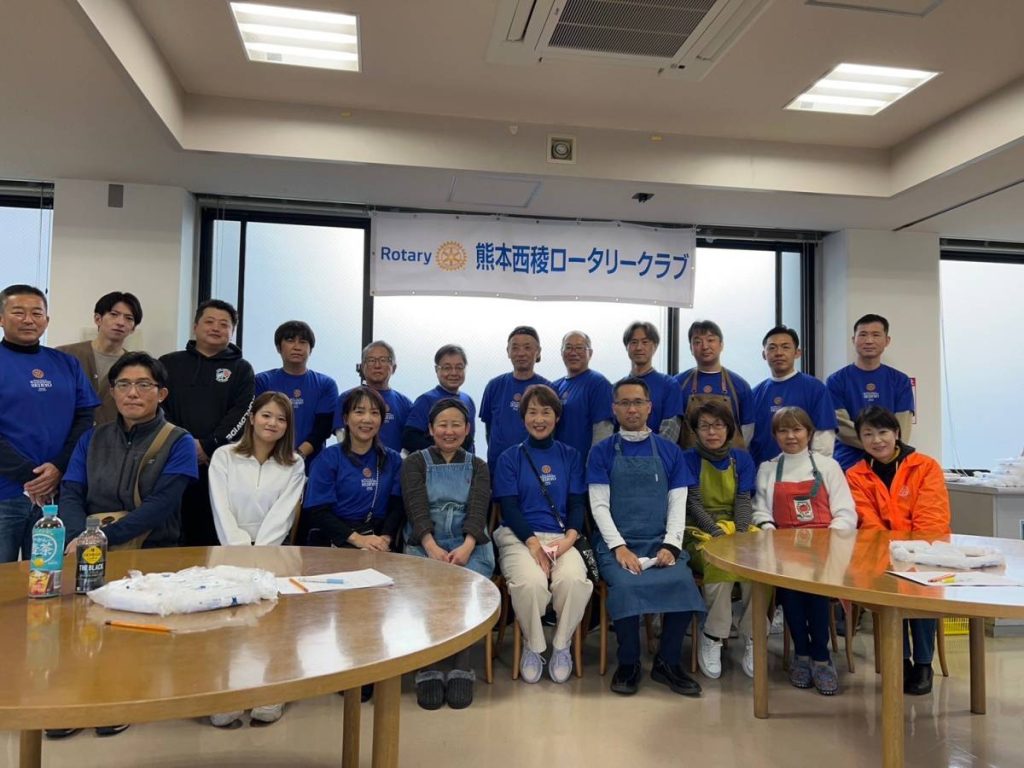 子ども食堂支援企画第三弾“クリスマスの子ども食堂”（熊本西稜RC）