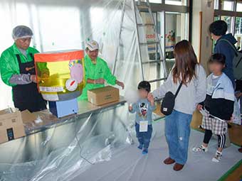 子ども食堂の開催（日出RC）