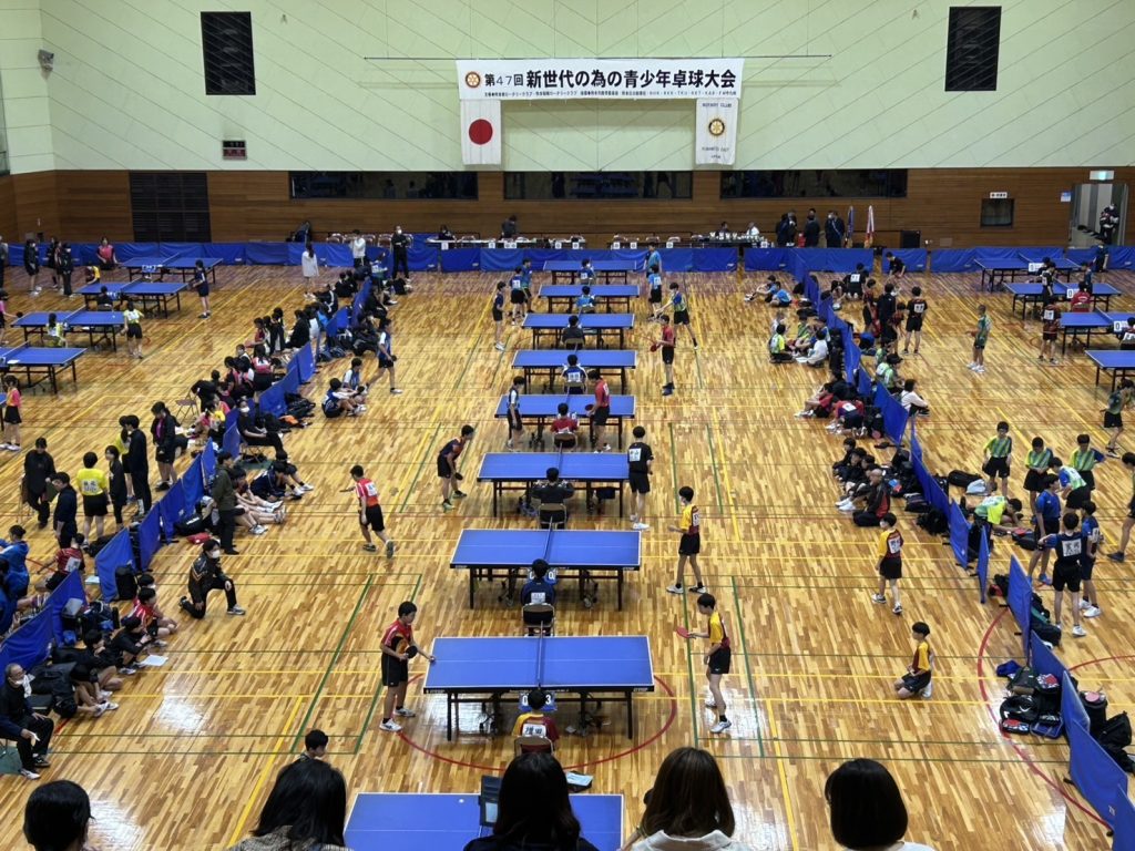 第50回大会を目指して～全ては熊本卓球児のために～（熊本東RC）