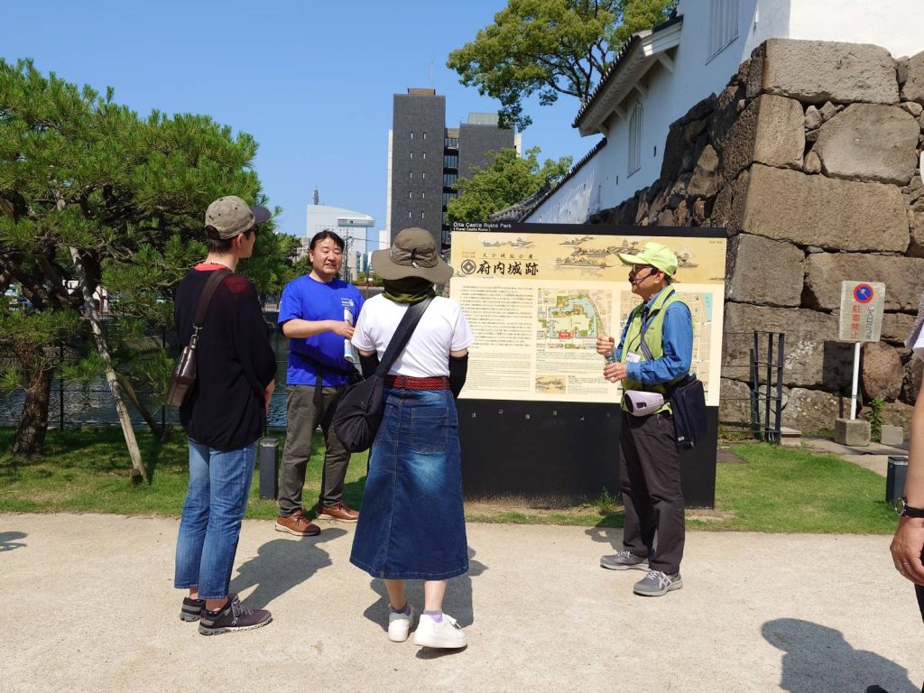 ロータリー財団　大分市の歴史散策ウォーキング