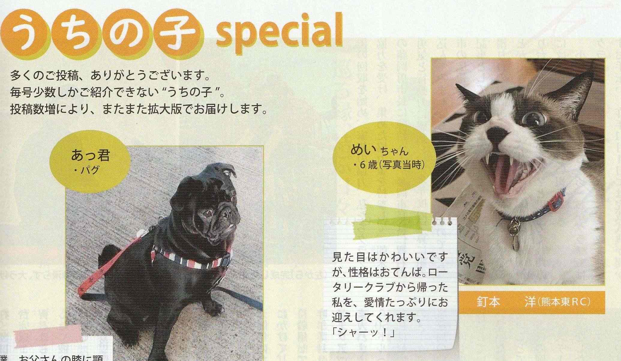 ロータリーの友３月号